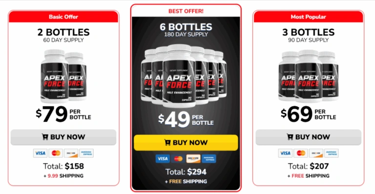 Apex Force Official Price Packages and Discount Offers